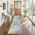 UERMEI 2x8 Washable Runner Rug for Hallway, Non Slip Low Pile Kitchen Carpet - Image 7