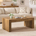 Reclaimed Solid Wood Coffee Table by WINWY