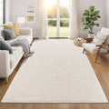 Pauwer 6x9 Area Rugs for Living Room, Modern Non Slip Washable Rug, Soft Fluffy by Pauwer