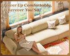 SUPERJARE 110.2 Inch Sofa Table - Image 7