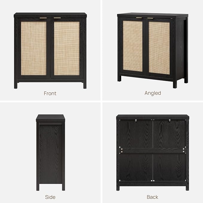 SICOTAS Rattan Sideboard Buffet Storage Cabinet - Image 10