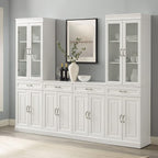 Crosley Furniture Stanton 3-Piece Sideboard Buffet Cabinet and Glass Door - Image 2
