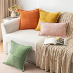 MIULEE Fall Orange Decorative Throw Pillow Covers - Image 5