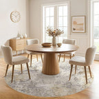 UERMEI 6ft Round Area Rug Living Room Rugs - Image 5