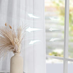 MYSKY HOME Patio White Curtains - Image 5