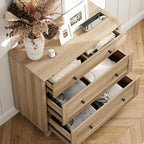 WAMPAT Farmhouse Nightstand - Image 4