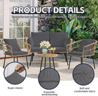 14Pcs Patio Cushion Covers, Outdoor Stretch Cushion Covers, Washable | Stretch - Image 3
