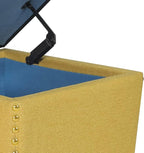 Adeco Square Storage Ottoman - Image 7