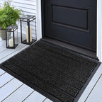 ubdyo Extra Durable Door Mat Outside Entrance | Dirt Trapping, Non-Slip Backing by UBDYO