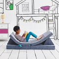 Yourigami Kids and Toddler Play Couch, Convertible Folding Sofa, Durable Foam by Yourigami