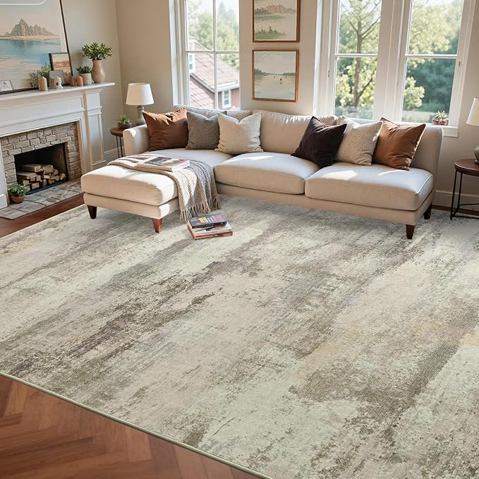 8x10 Ft Large Abstract Area Rugs by Cuzwlovita