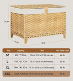 Honjourai Wicker Storage Basket - Image 3