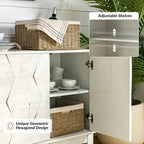 HULALA HOME Mid Century Sideboard Buffet Cabinet - Image 3