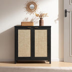 SICOTAS Rattan Sideboard Buffet Storage Cabinet - Image 8