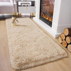 Chicrug Soft Runner Rug for Bedroom Living Room Plush Fluffy Rug 2x10 | Shag - Image 2
