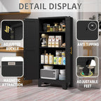 GAIOUS 61.02" Kitchen Pantry Cabinet, Pantry Storage Cabinet - Image 3