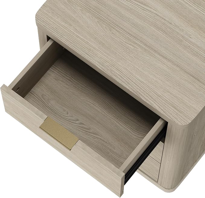 Eco-Friendly Nightstand in Natural Wood - Image 6