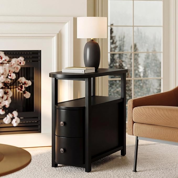 LITTLE TREE Solid Wood End Table Set 2 - Image 4