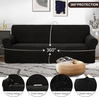 U-NICE HOME 4 Seater Stretch Couch Cover - Image 3