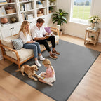 SHACOS Ultra Soft Faux Rabbit Fur Area Rugs 4x6 - Image 5