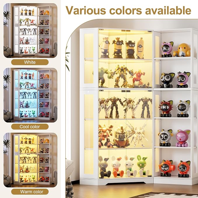 PAKASEPT Corner Display Curio Cabinet - Image 3