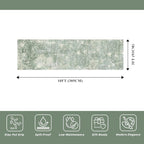 3x10 ft Long Hallway Runner Rug – Non-Slip Washable Kitchen Floor Rug - Image 2
