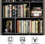 IRONCK Book Shelf, Tall Bookshelf - Image 6
