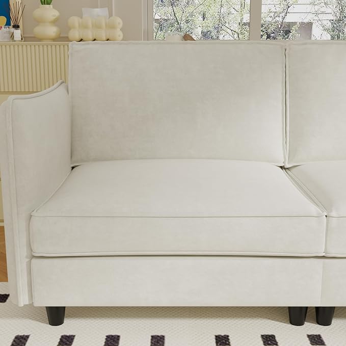 Ball & Cast 74" Mid-Century Modern Loveseat Sofa - Image 4