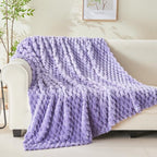 NEWCOSPLAY Fleece Clouds Cozy Twin Blanket - Image 8