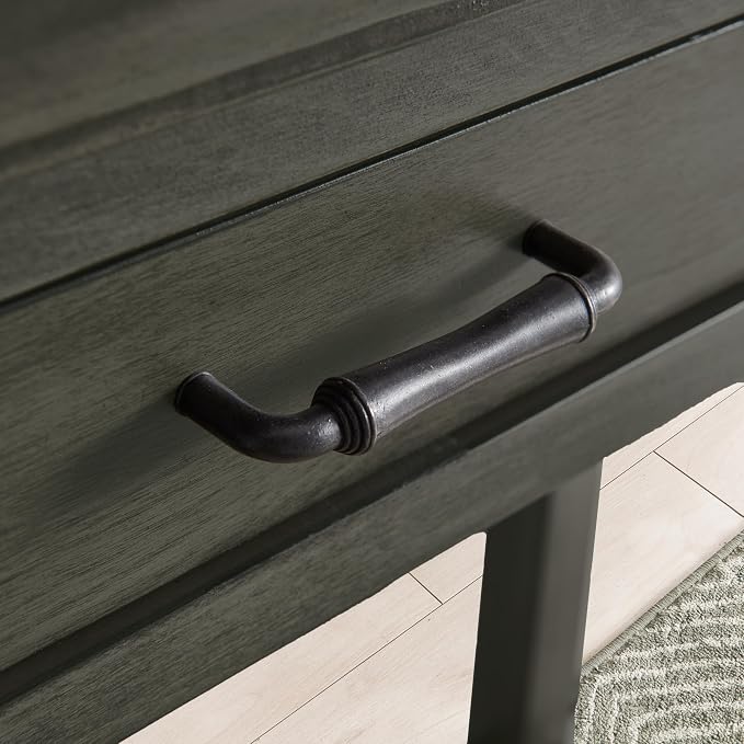 Topol Tray Edge Solid Wood Console Table - Image 6