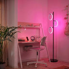 Brightech Saturn Modern Color Changing Floor Lamp - Image 7