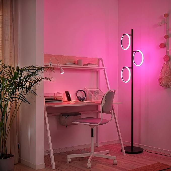 Brightech Saturn Modern Color Changing Floor Lamp - Image 7