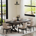 RIVOVA Modern Dining Chairs Set of 6 Comfortable Dining Room Chairs - Image 7