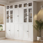TUSY 85.5" Modern Tall Bookcase - Image 5