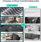 LINSY HOME Sectional Sleeper Sofa - Image 3