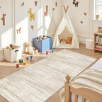 3x8 Runner Rug Non Slip, Washable Hallway Runner Rug, Nursery Room, Soft Runner - Image 3
