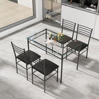 NAFORT 5-Piece Dining Table Set - Image 2