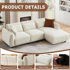 L Shaped Modular Sectional Couch - Image 4
