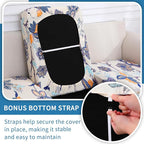 Printed Couch Cushion Covers, Sofa Covers Washable - Image 3