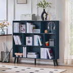 LEYAOYAO 10 Cube Bookshelf, 3 Tier Modern Wide Bookcase - Image 3