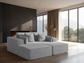 72" Cloud Sectional Couch, Comfort U Shaped Sofa by VYUXWO