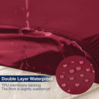 Smiry Waterproof Patio Cushion Covers, Stretch Outdoor Furniture Covers | Couch - Image 2