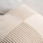 Fancy Homi 2 Packs Tan Long Lumbar Decorative Throw Pillow Covers 12x24 Inch - Image 3