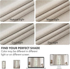 MIULEE 100% Blackout Linen Curtains - Image 7