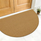 OLANLY Half Circle Front Door Mat, Low Profile Doormat, Stain and Fade Resistant - Image 2