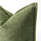 MIULEE Decorative Couch Throw Pillow Covers 16x16 Inch Sage Green 2 Pack | - Image 2
