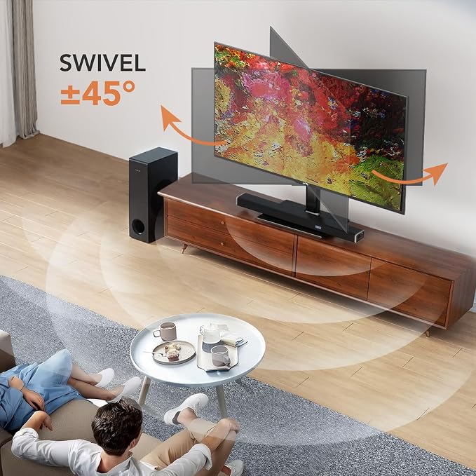 Hemudu Universal Swivel TV Stand/Base Table Top TV Stand - Image 3