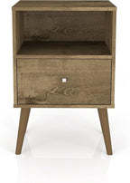 Manhattan Comfort Liberty Mid Century Modern Nightstand - Image 6