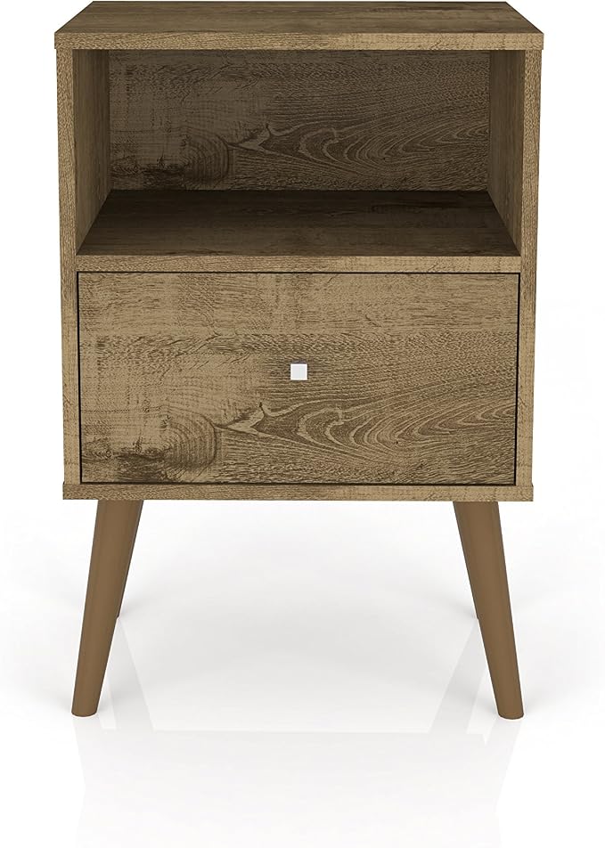 Manhattan Comfort Liberty Mid Century Modern Nightstand - Image 6