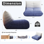 WHGBJA Memory Foam Bean Bag Chair - Image 2